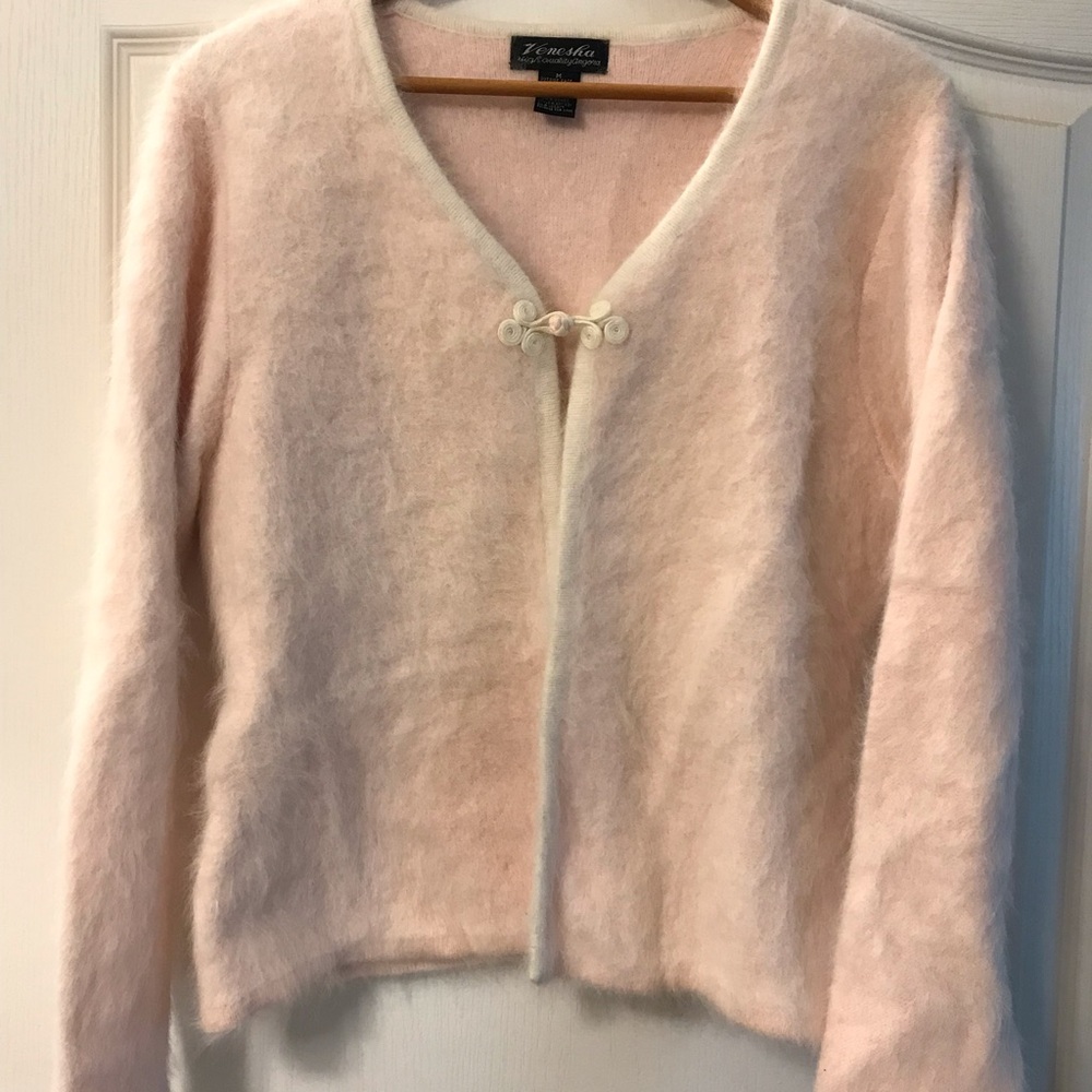 Angora cardigan